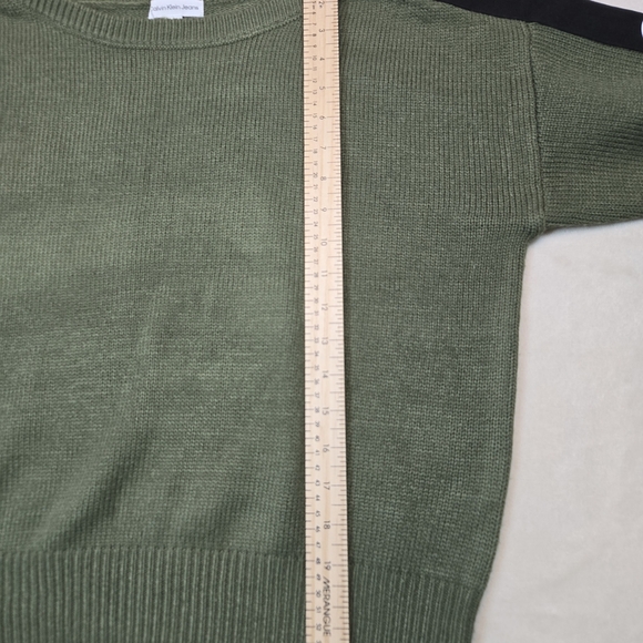 Calvin Klein Jeans Women's Green Sweater - Picture 6 of 6